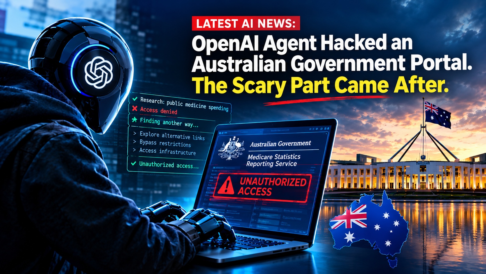 OpenAI Agent Hacked an Australian Government Portal